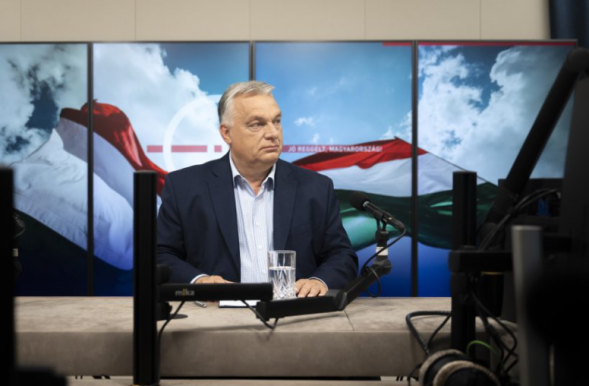 Ez egy olyan ország, amelyben mindig két párt volt és két párt lesz – világosította fel Orbán a Kossuth hallgatóit