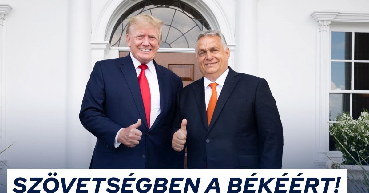 Ha Trump és Orbán a békéért szövetkeznek, akkor az kizárólag Putyin békéje