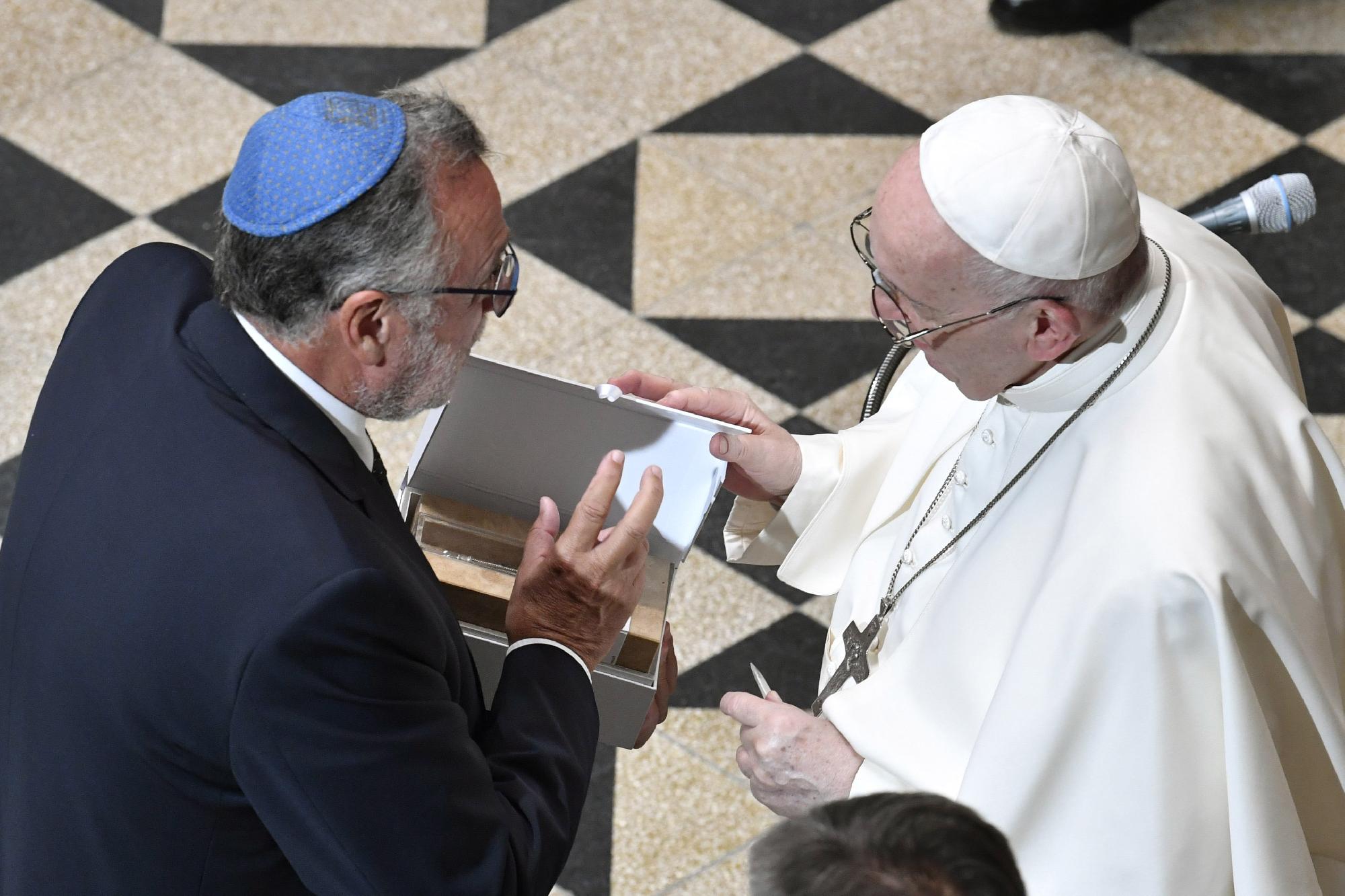 NEK - Ferenc pápa találkozója a Magyarországi Egyházak Öku