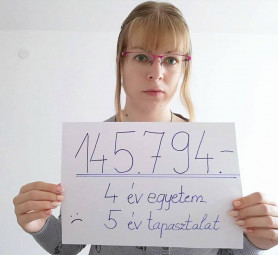 Kevés vagy, mint iskolában a tanár...