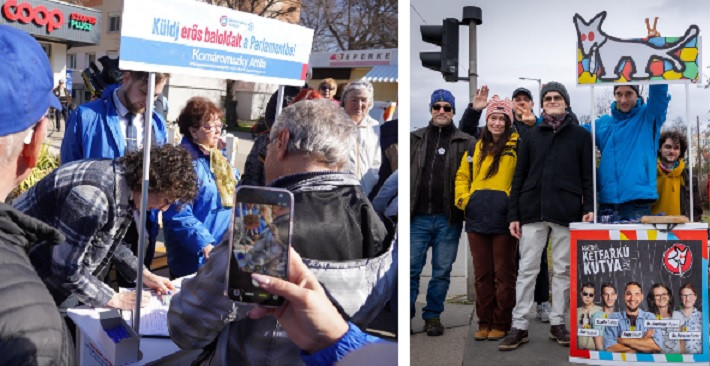 A DK listát állíthat, a Kutyapárt 30 körzetben adta le az ajánlásokat