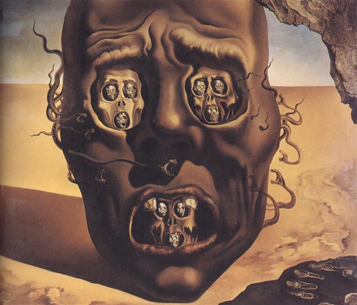 Salvador Dalí a háború arca