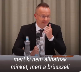 Szijjártó: Brüsszel utál minket