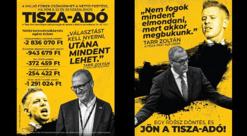 Kormányzati kékplakát helyett négymillió fideszes sárga szórólapon értesülhetünk a 