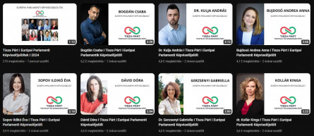 Megvannak a Magyar Péter-féle TISZA-párt EP-jelöltjei
