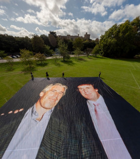 Kellemetlen fogadtatásban részesült Trump Windsorban