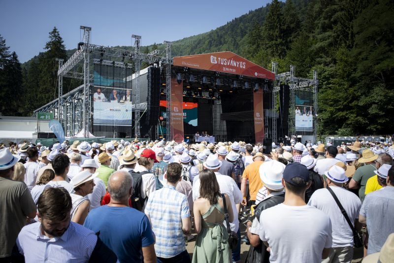 Tusványos - Orbán Viktor előadása a 34. Bálványosi Nyári 