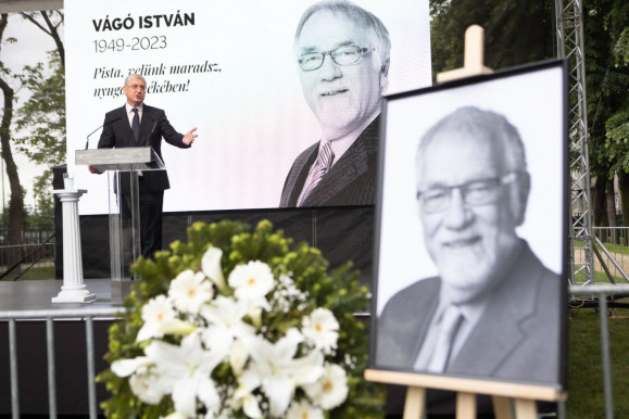 Gyurcsány: Vágó István tehetséges, sokszínű ember volt, egy szabadelvű utazó