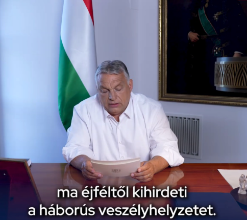 Marad a háborús vészhelyzet Magyarországon