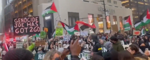 Palesztinpárti tüntetők zárták le New Yorkban a World Trade Center bejáratát